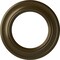 Ekena Millwork Holmdel Ceiling Medallion (Fits Canopies up to 12 7/8"), 20 7/8"OD x 12 7/8"ID x 1"P, Brass CM20HOBRS - alternate 1